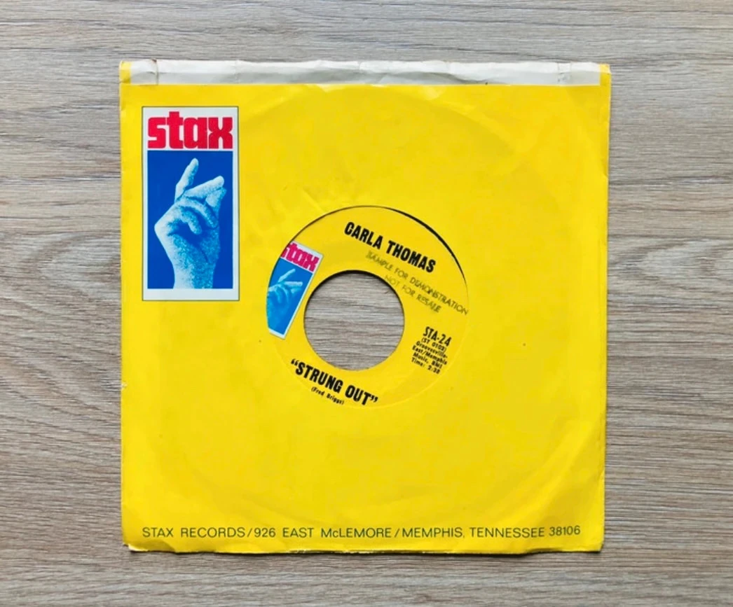 Disque vinyle 45t Carla Thomas I like what you’re doing (to me).